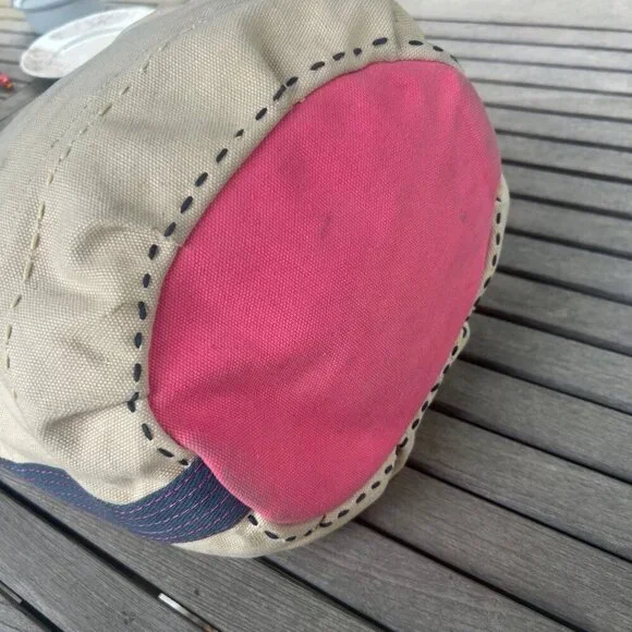 Lucky Brand Dungarees Canvas Tote Bucket Bag - Picture 5 of 10